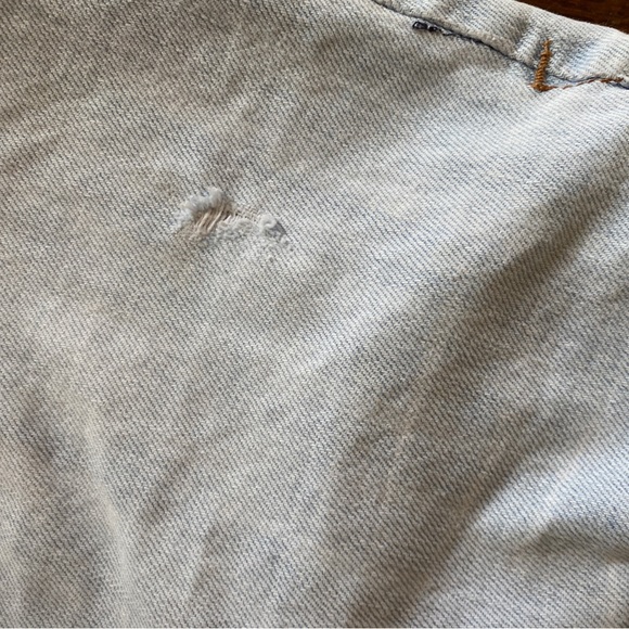 Abercrombie & Fitch Flare Jeans Y2K Light Wash Distressed Low Rise Madison 4S - Picture 7 of 8